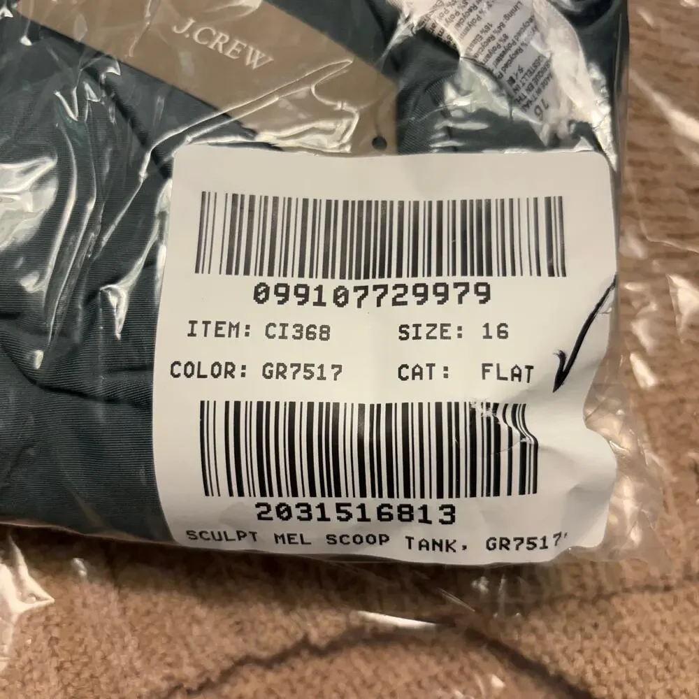 J Crew Claudia One Piece Swim Suit 16 Green NWT Beach CI368 J.Crew